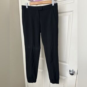 Maje Black Tailored Jogger Pants